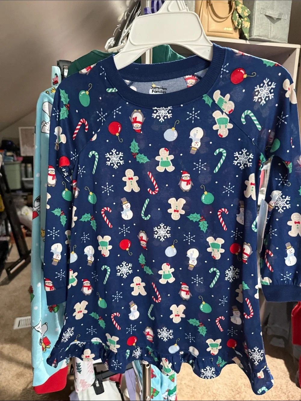 Children's Navy Blue Holiday Gown -size 4/5